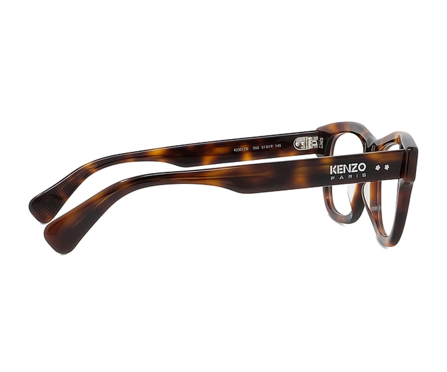Boke Flower Havana Rectangular Eyeglasses