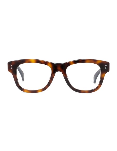 Boke Flower Havana Rectangular Eyeglasses