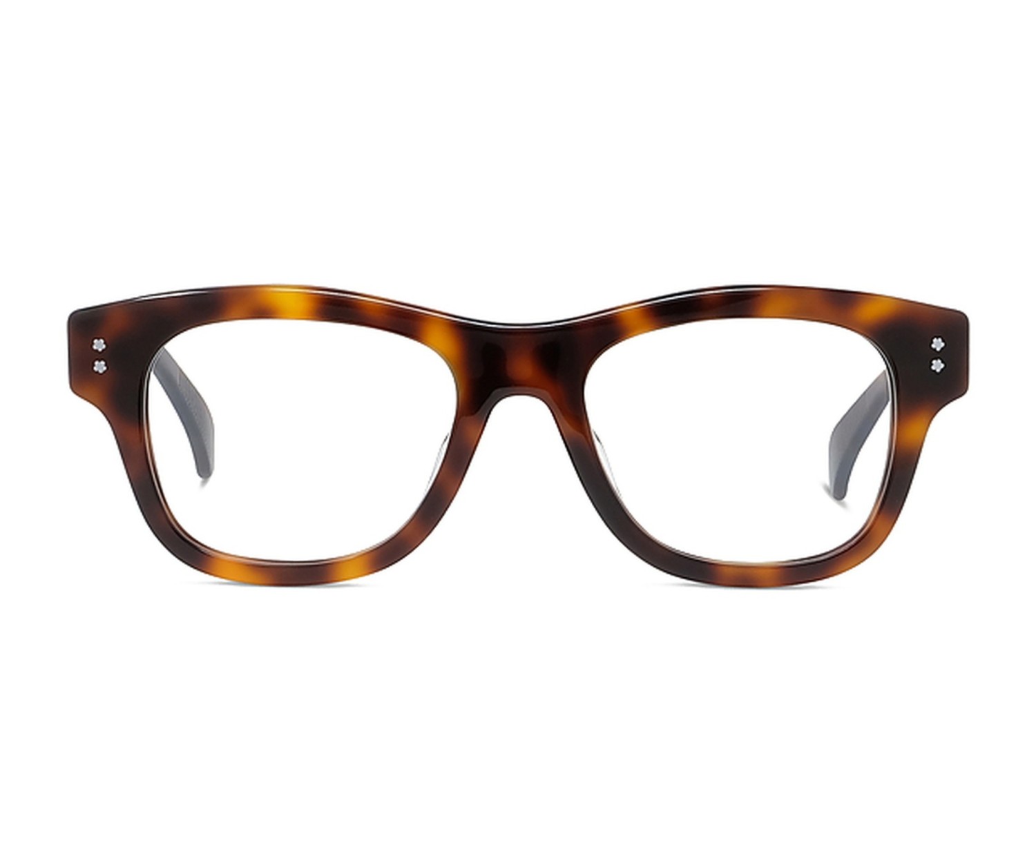 Boke Flower Havana Rectangular Eyeglasses