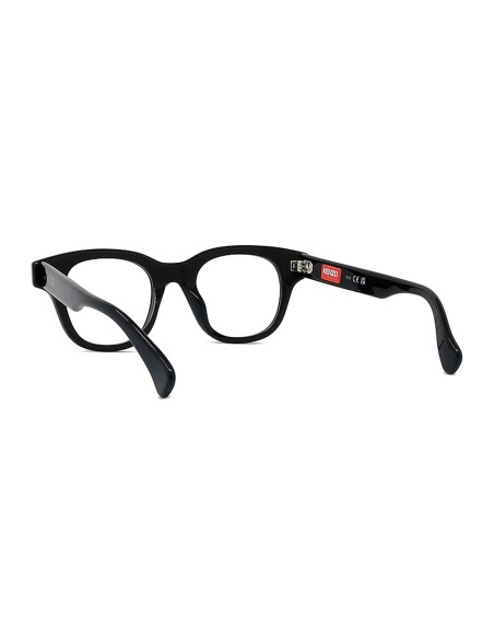 Boke Flower Black Square Eyeglasses
