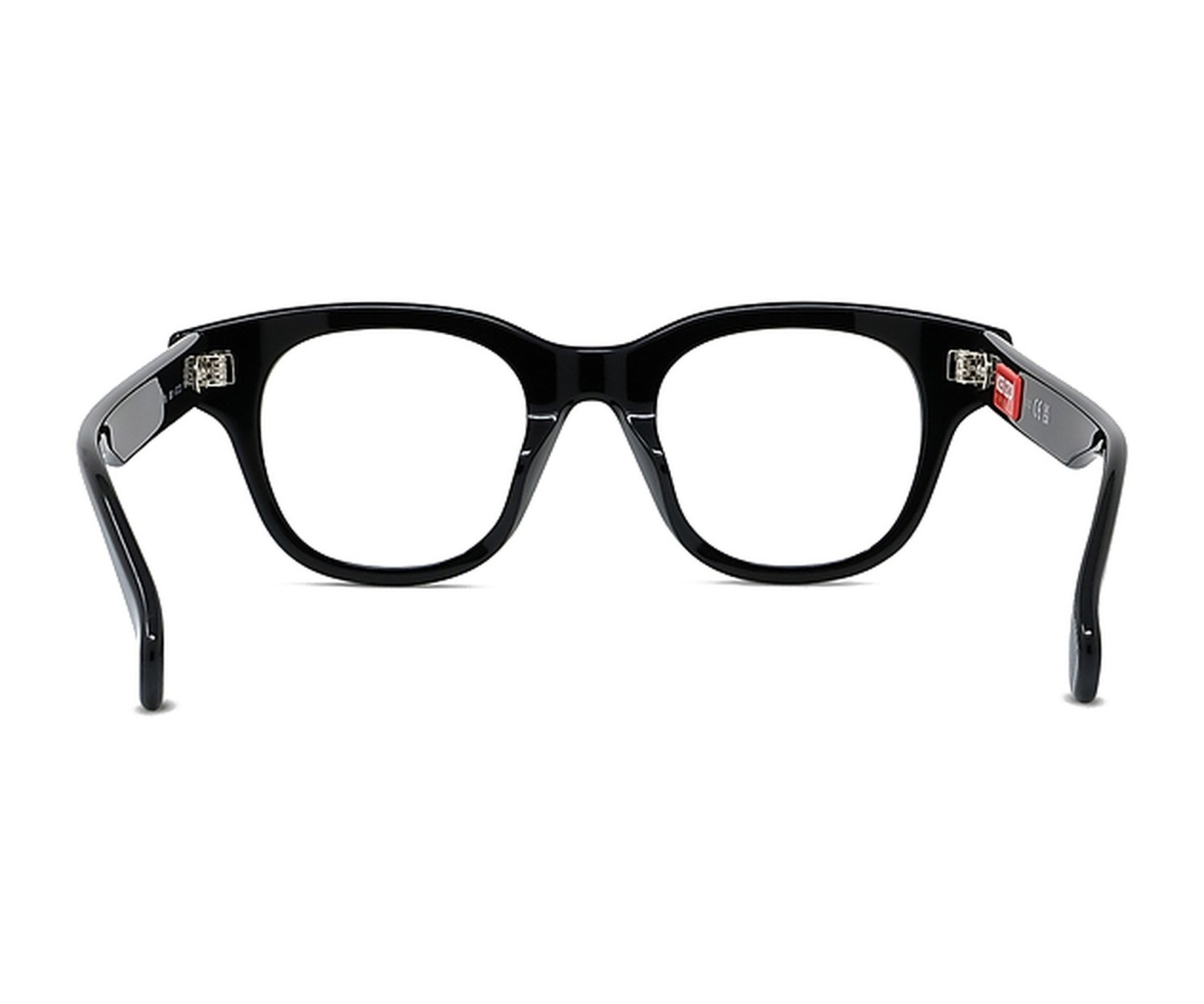 Boke Flower Black Square Eyeglasses