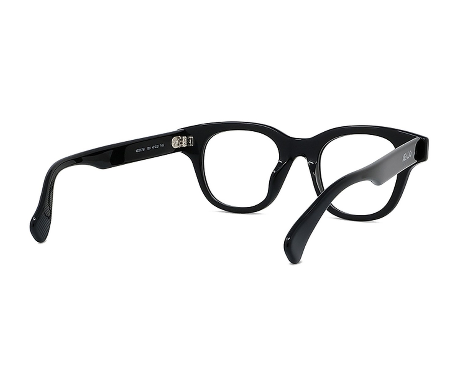 Boke Flower Black Square Eyeglasses