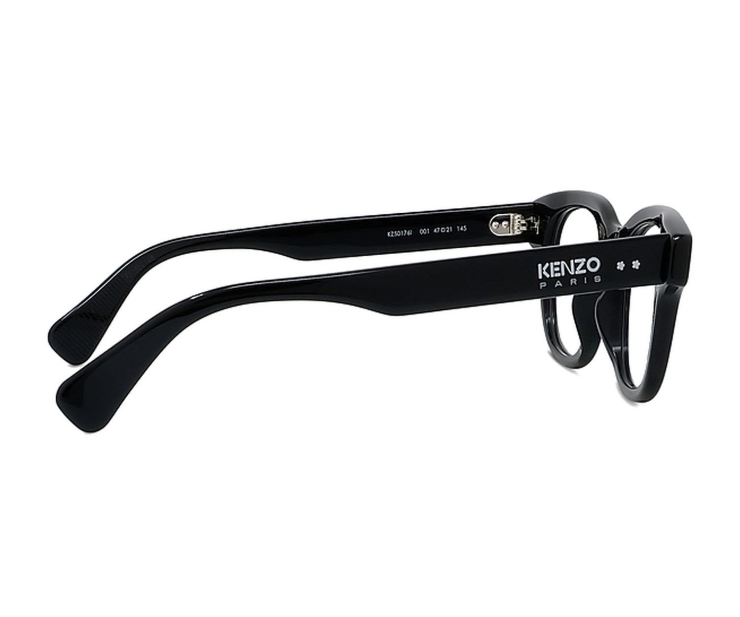 Boke Flower Black Square Eyeglasses