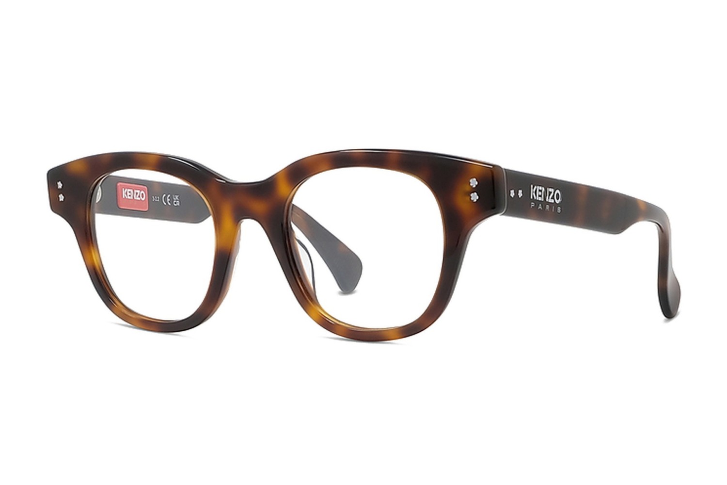 Boke Flower Havana Square Eyeglasses