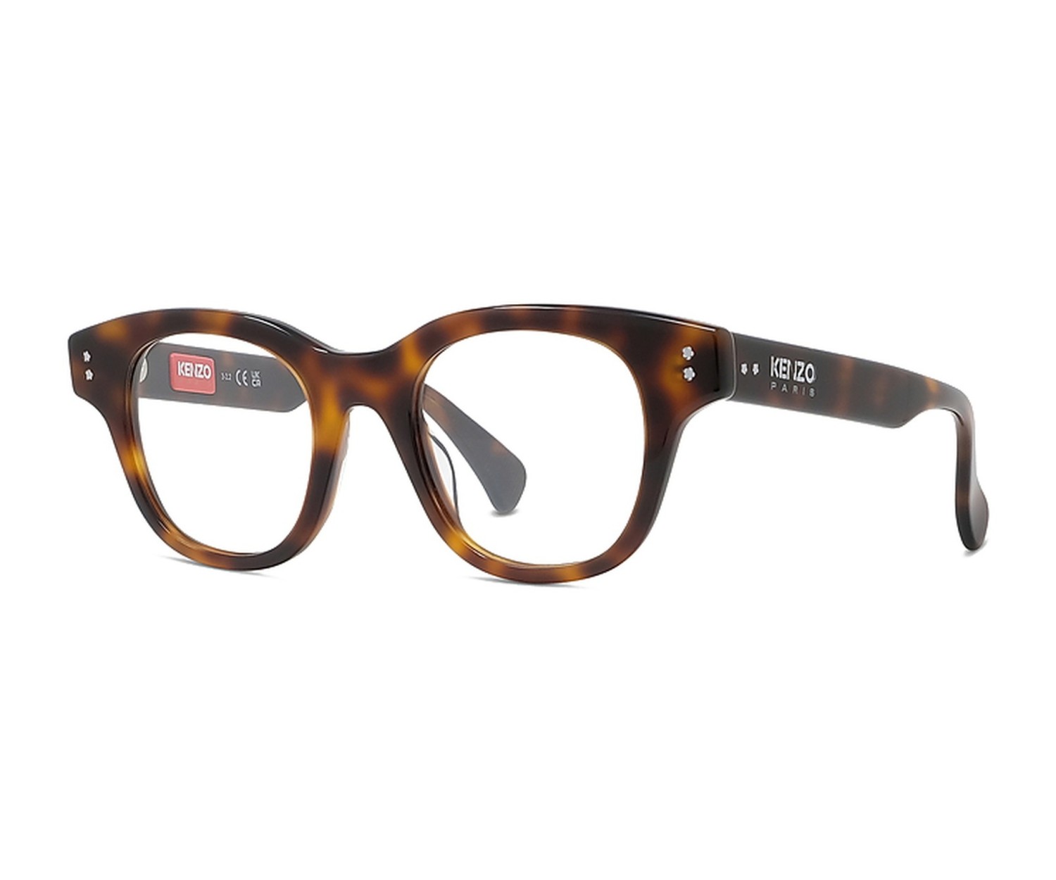 Boke Flower Havana Square Eyeglasses