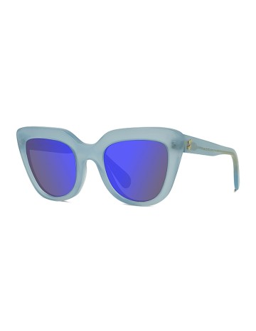 Iconic Blue Cat-Eye Sunglasses