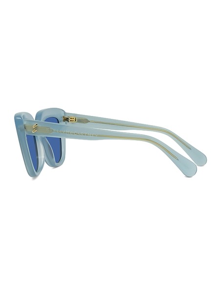 Iconic Blue Cat-Eye Sunglasses