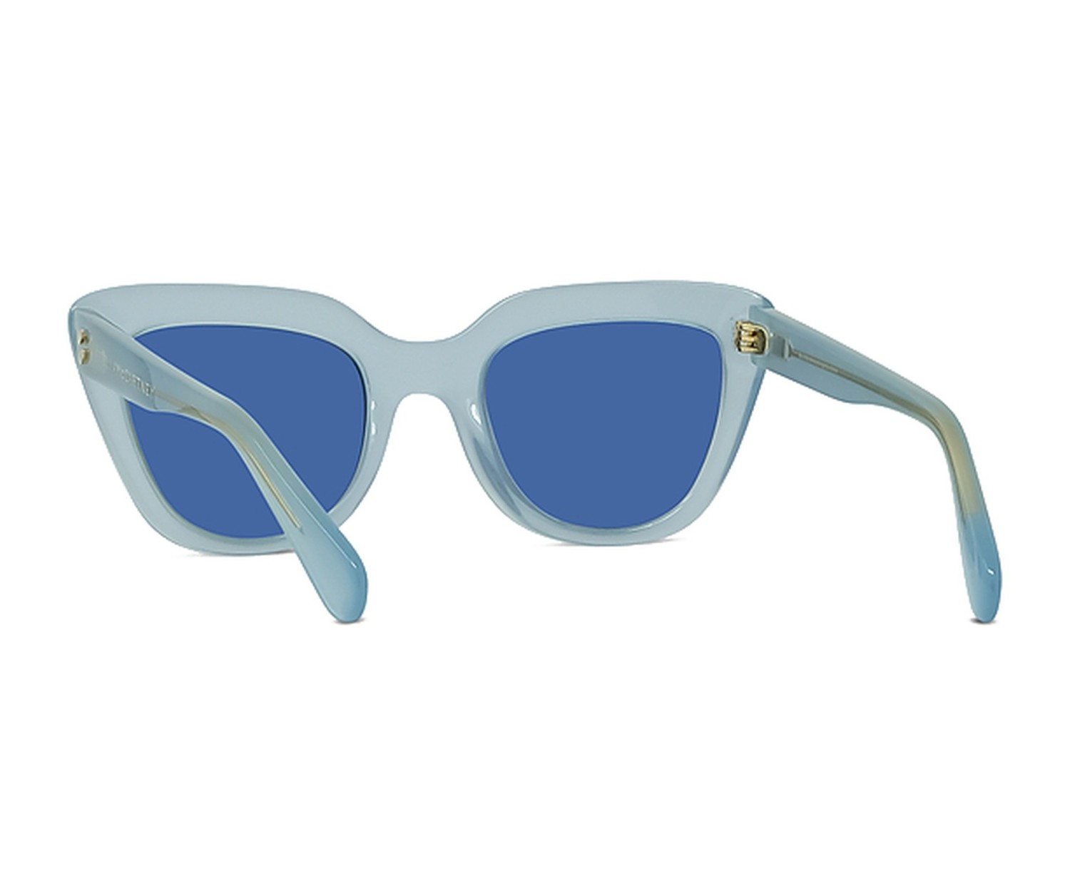 Iconic Blue Cat-Eye Sunglasses