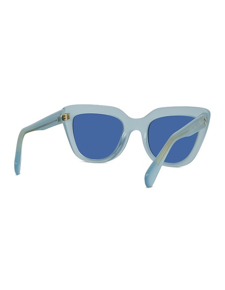 Iconic Blue Cat-Eye Sunglasses