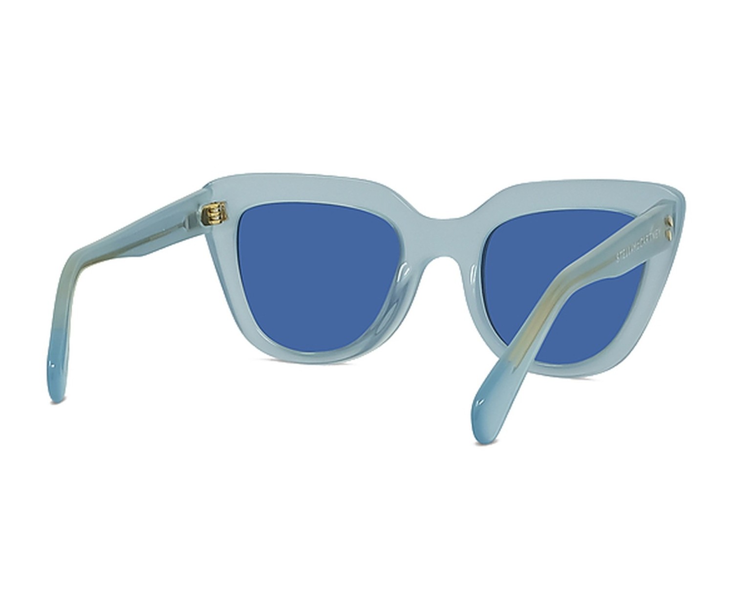 Iconic Blue Cat-Eye Sunglasses