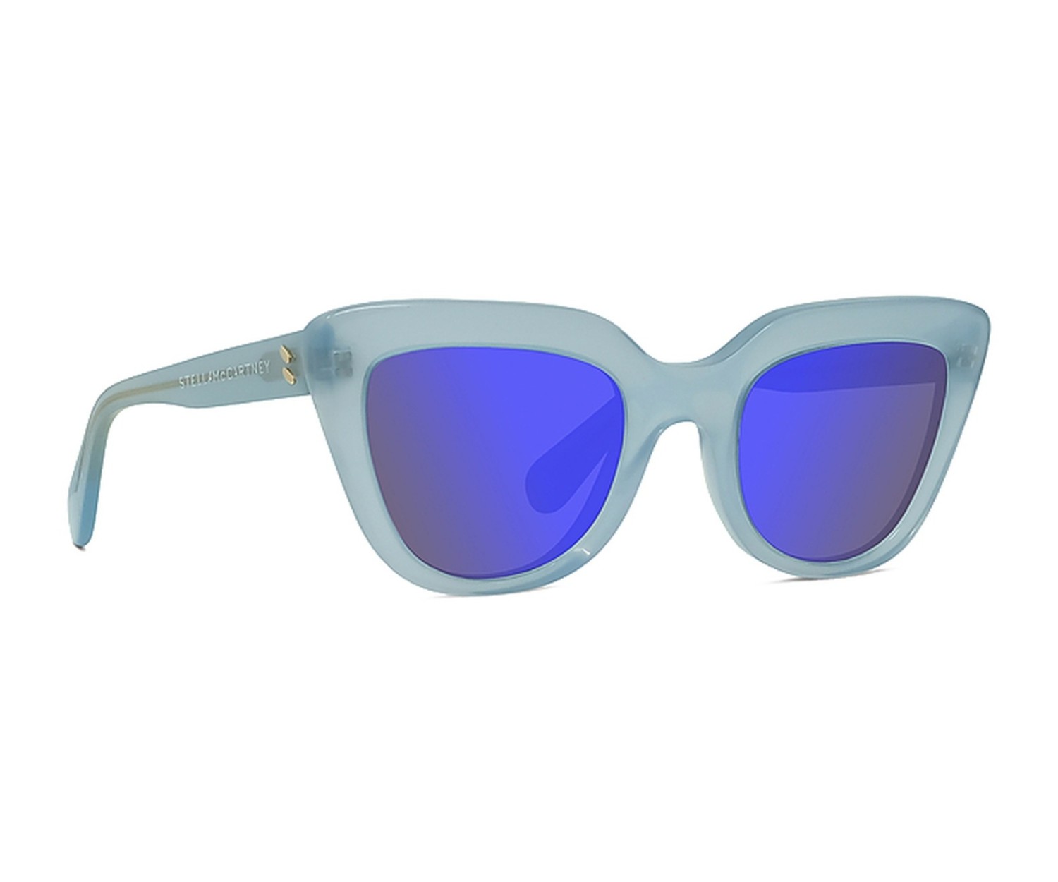 Iconic Blue Cat-Eye Sunglasses