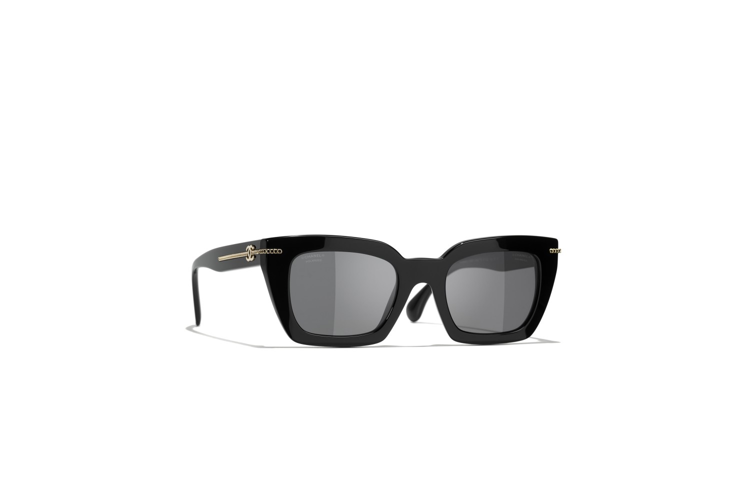 Quadratische sonnenbrille CHANEL CH5509 C622T8 51 | Isolani Boutique