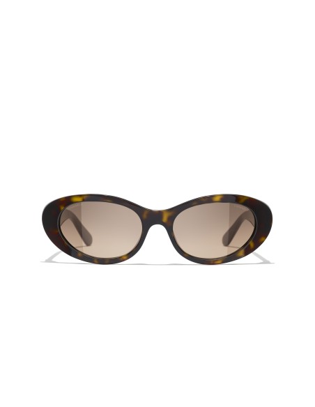 Oval Sunglasses CHANEL CH5515 C71451 54 | Isolani Boutique