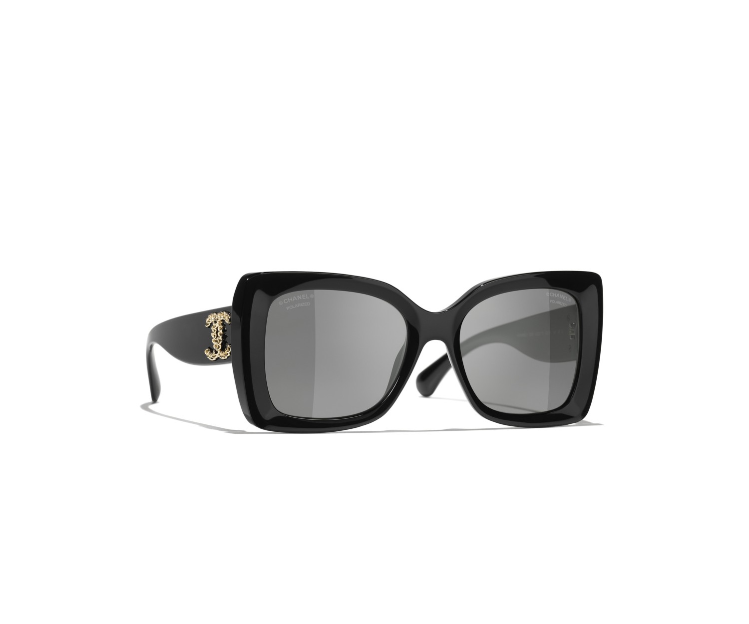 Quadratische sonnenbrille CHANEL CH5555 C622T8 53 | Isolani Boutique