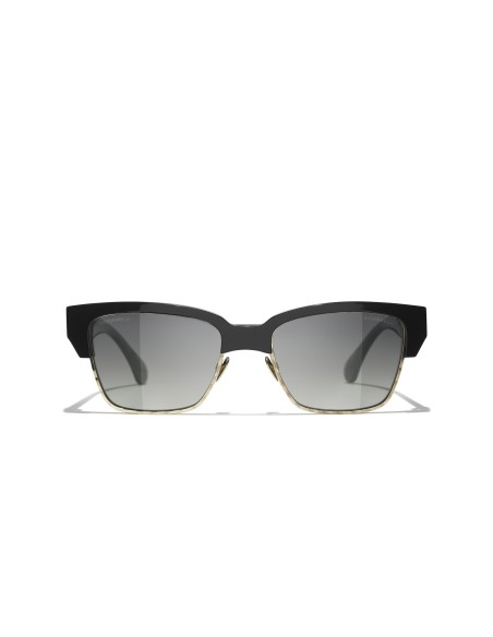 Katzenaugenförmige sonnenbrille CHANEL CH5558 C622S6 55 | Isolani Boutique