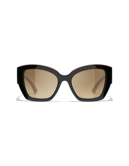 Schmetterlingsförmige sonnenbrille CHANEL CH6058 C534M2 53 | Isolani Boutique