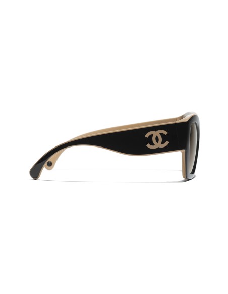 Schmetterlingsförmige sonnenbrille CHANEL CH6058 C534M2 53 | Isolani Boutique