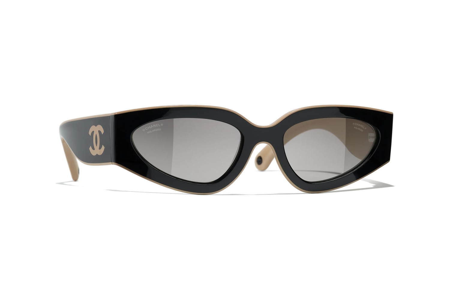 Katzenaugenförmige sonnenbrille CHANEL CH6056 C534M3 54 | Isolani Boutique