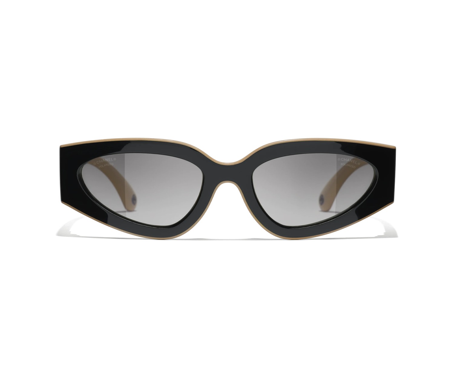 Katzenaugenförmige sonnenbrille CHANEL CH6056 C534M3 54 | Isolani Boutique 2