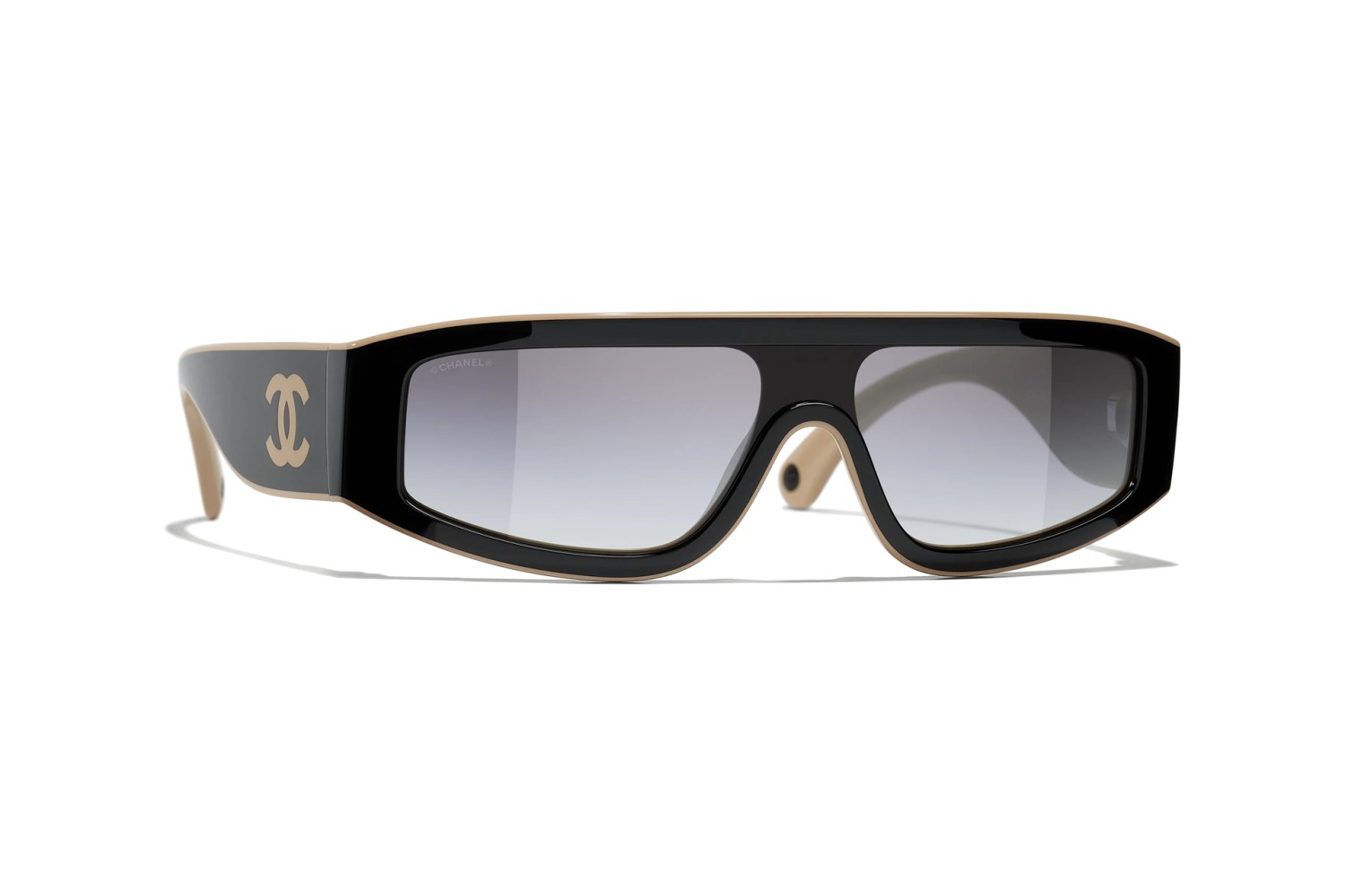 Umschließende sonnenbrille CHANEL CH6057 C534S6 28 | Isolani Boutique