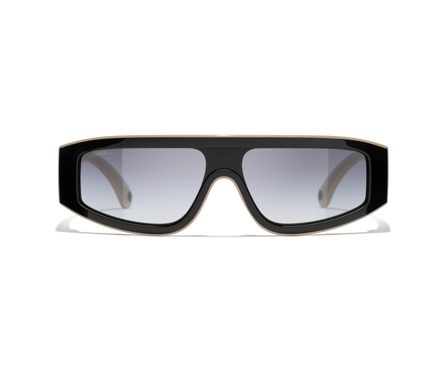 Umschließende sonnenbrille CHANEL CH6057 C534S6 28 | Isolani Boutique 2