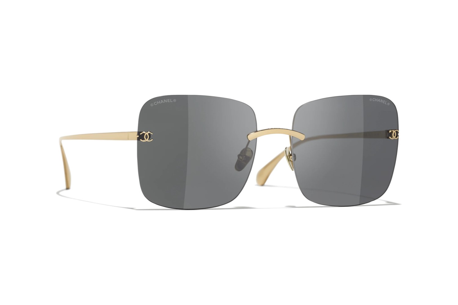 Quadratische sonnenbrille CHANEL CH4287T C395S4 56 | Isolani Boutique