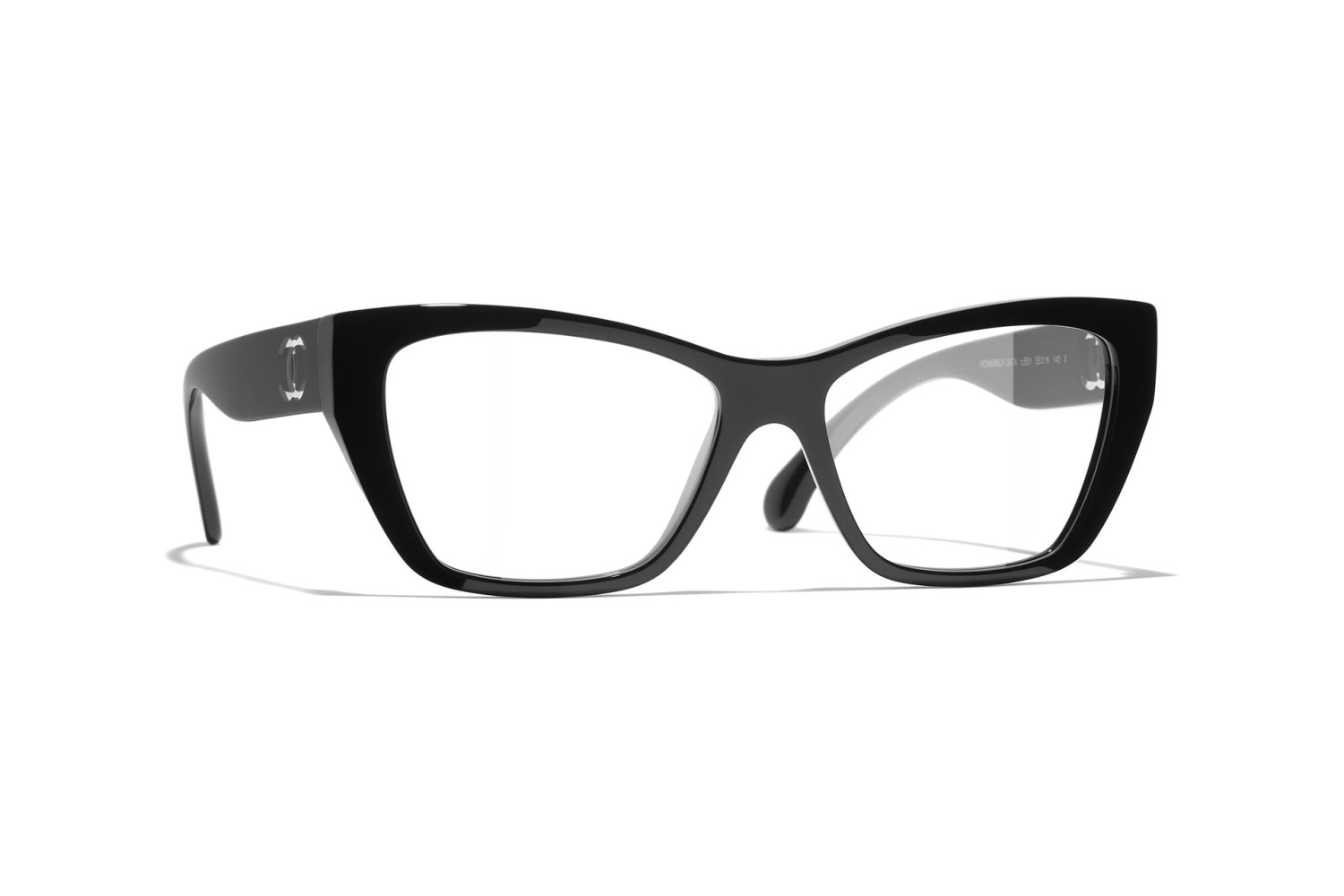 Katzenaugenförmige Korrekturfassung CHANEL CH3474 C501 53 | Isolani Boutique