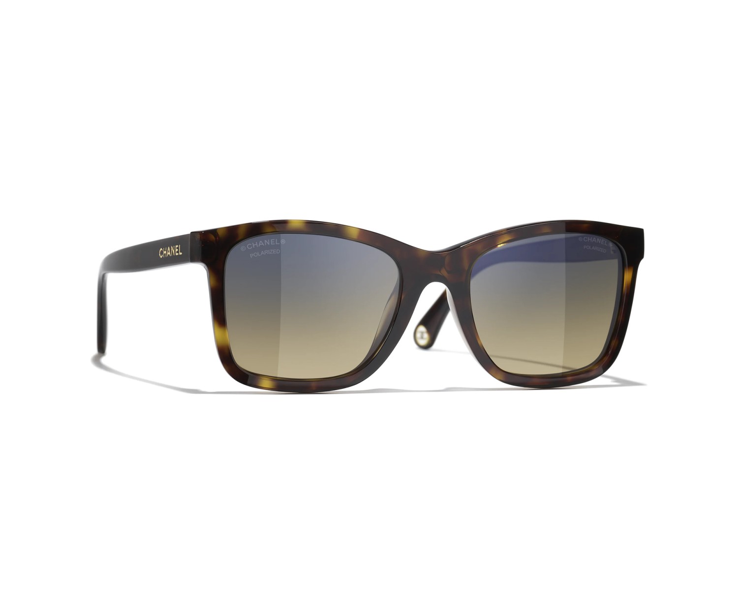 Rectangle Sunglasses CHANEL CH5551U C714W1 53 | Isolani Boutique