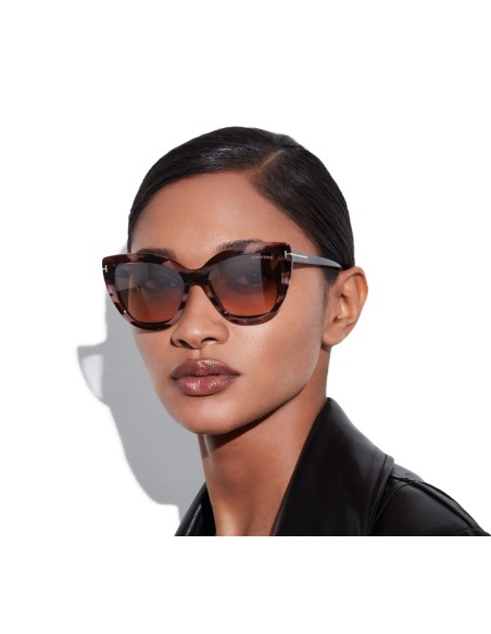 Tom Ford Double Clip On Blue Block - FT5641B - 001 - 53 | Occhiali da vista