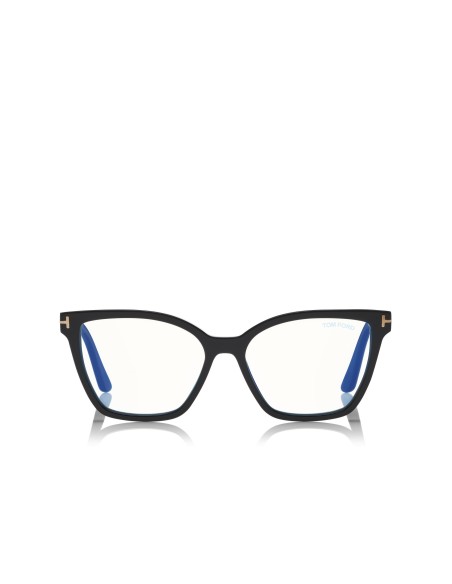 Tom Ford Double Clip On Blue Block - FT5641B - 001 - 53 | Occhiali da vista