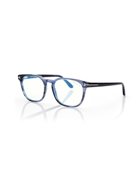 Tom Ford Blue Block Round - FT5868B - 092 - 53 | Occhiali da vista