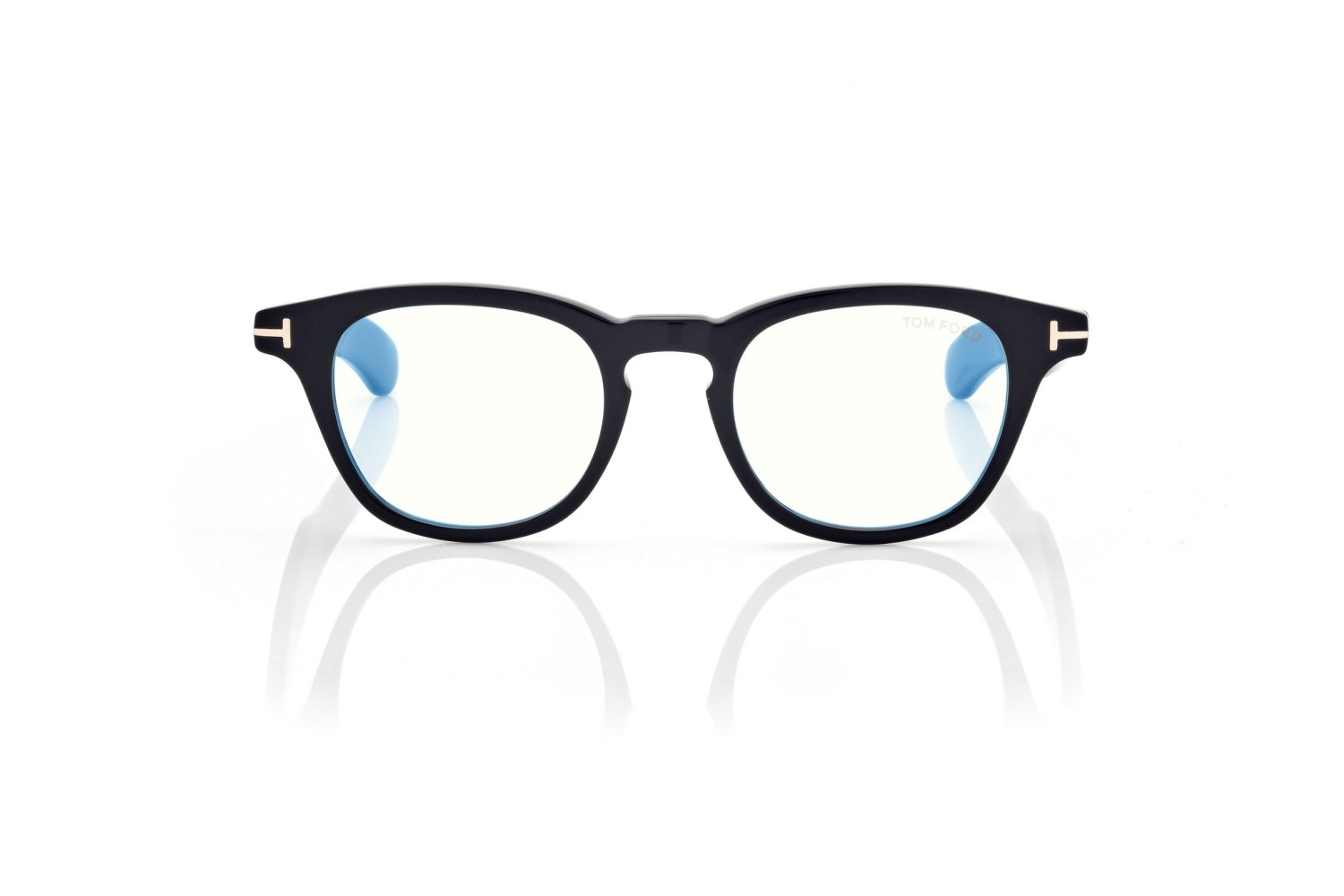 Tom Ford Blue Block Round - FT5976B - 001 - 47 | Occhiali da vista