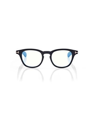 Tom Ford Blue Block Round - FT5976B - 001 - 47 | Occhiali da vista