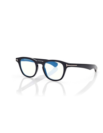 Tom Ford Blue Block Round - FT5976B - 001 - 47 | Occhiali da vista 2