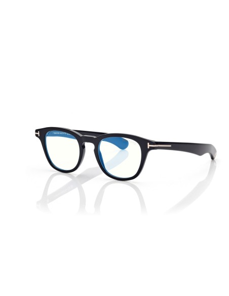 Tom Ford Blue Block Round - FT5976B - 001 - 47 | Occhiali da vista