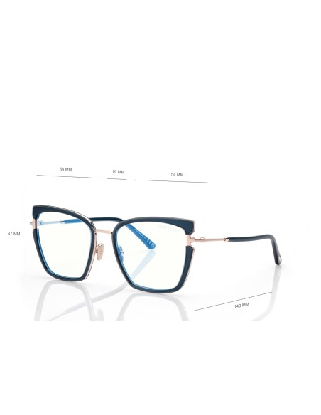 Tom Ford Blue Block Butterfly - FT5984B - 092 - 54 | Occhiali da vista