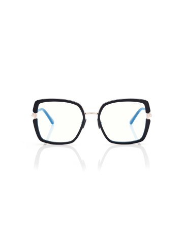 Tom Ford Blue Block Square - FT5985B - 001 - 55 | Occhiali da vista