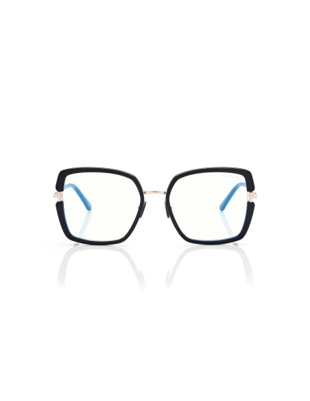 Tom Ford Blue Block Square - FT5985B - 001 - 55 | Occhiali da vista