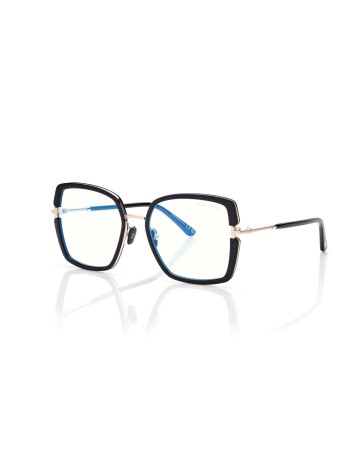 Tom Ford Blue Block Square - FT5985B - 001 - 55 | Occhiali da vista 2