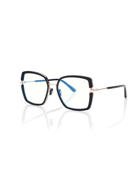 Tom Ford Blue Block Square - FT5985B - 001 - 55 | Occhiali da vista