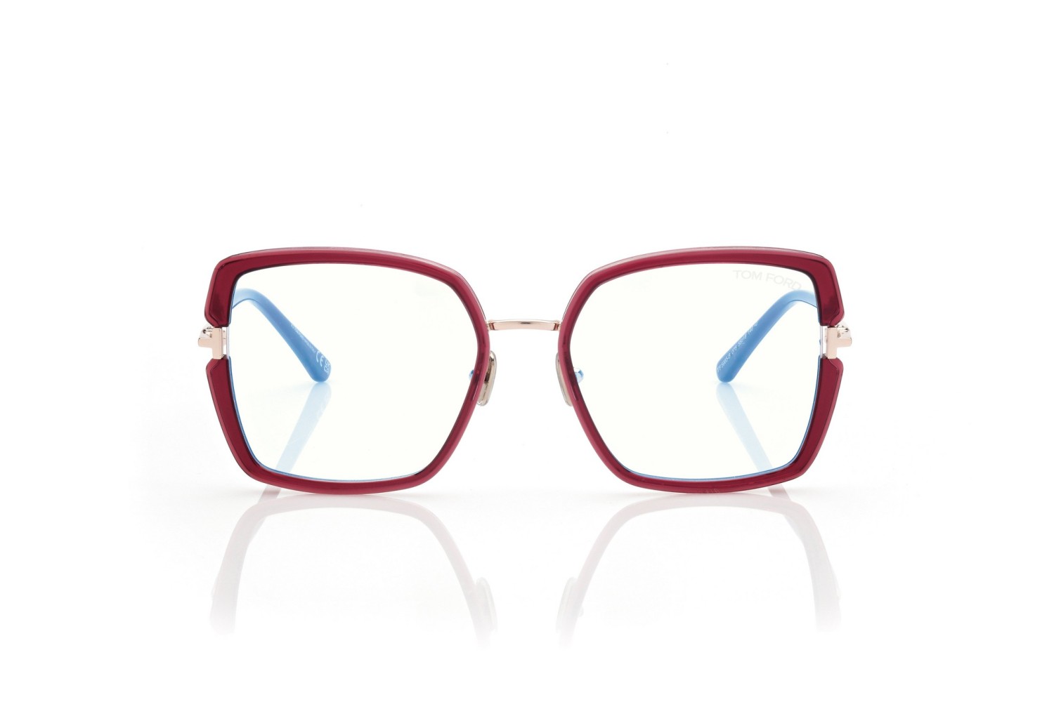 Tom Ford Blue Block Square - FT5985B - 075 - 55 | Occhiali da vista