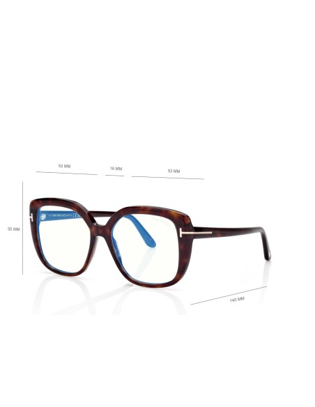 Tom Ford Blue Block Square - FT6043B - 052 - 53 | Occhiali da vista