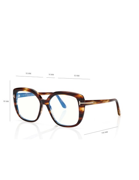 Tom Ford Blue Block Square - FT6043B - 055 - 53 | Occhiali da vista