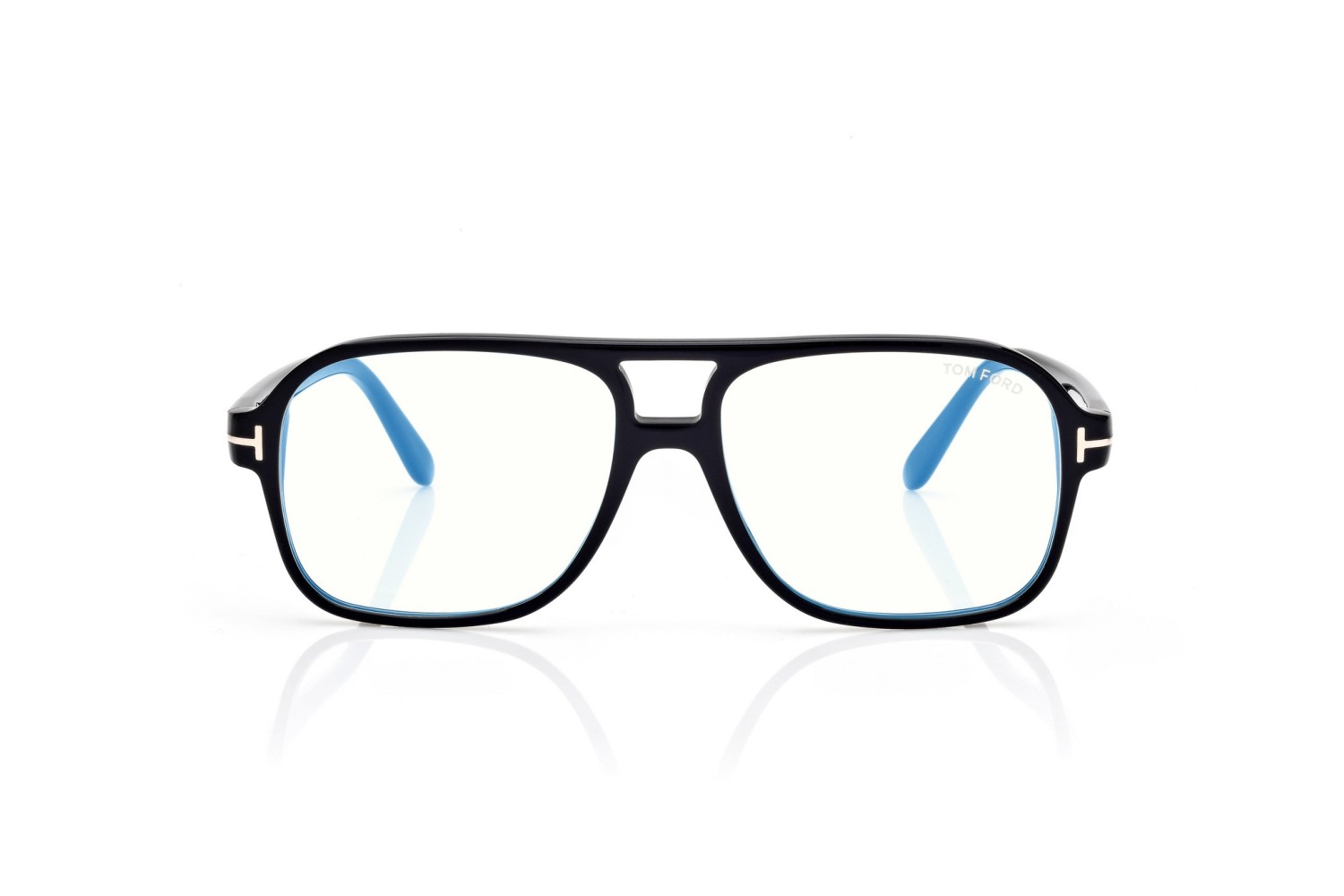 Tom Ford Navigator Blue Block - FT6058B - 001 - 58 | Occhiali da vista