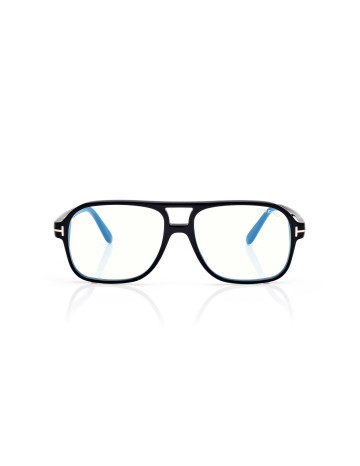 Tom Ford Navigator Blue Block - FT6058B - 001 - 58 | Occhiali da vista
