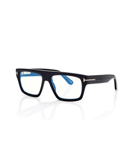 Tom Ford Blue Block Rectangular - FT6084B - 001 - 56 | Occhiali da vista