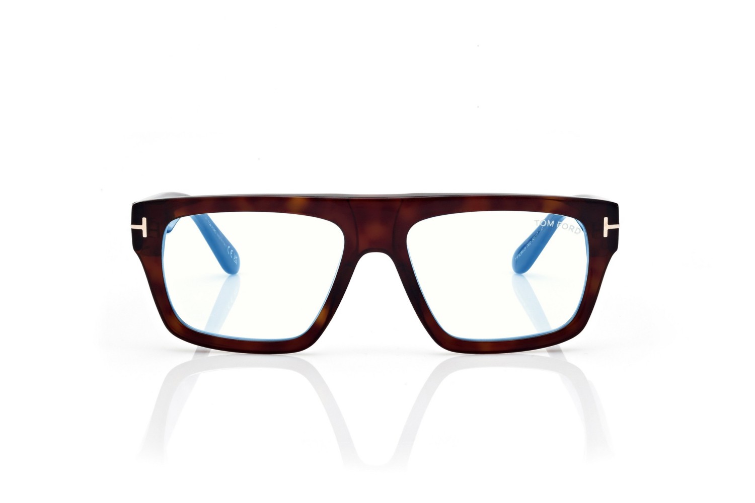 Tom Ford Blue Block Rectangular - FT6084B - 052 - 56 | Occhiali da vista