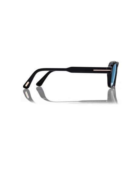 Tom Ford Geometric Blue Block - FT6123B - 001 - 48 | Occhiali da vista