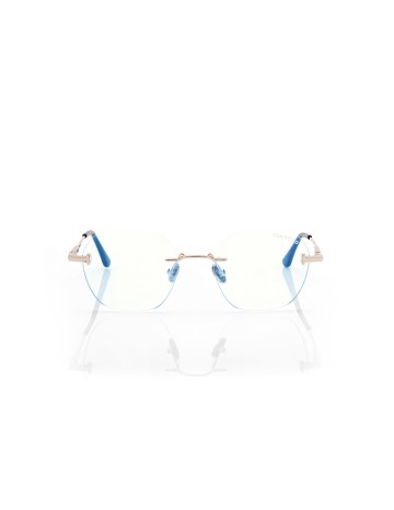 Tom Ford Geometric Blue Block - FT6126B - 028 - 52 | Occhiali da vista