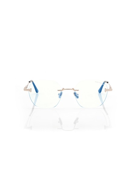 Tom Ford Geometric Blue Block - FT6126B - 028 - 52 | Occhiali da vista